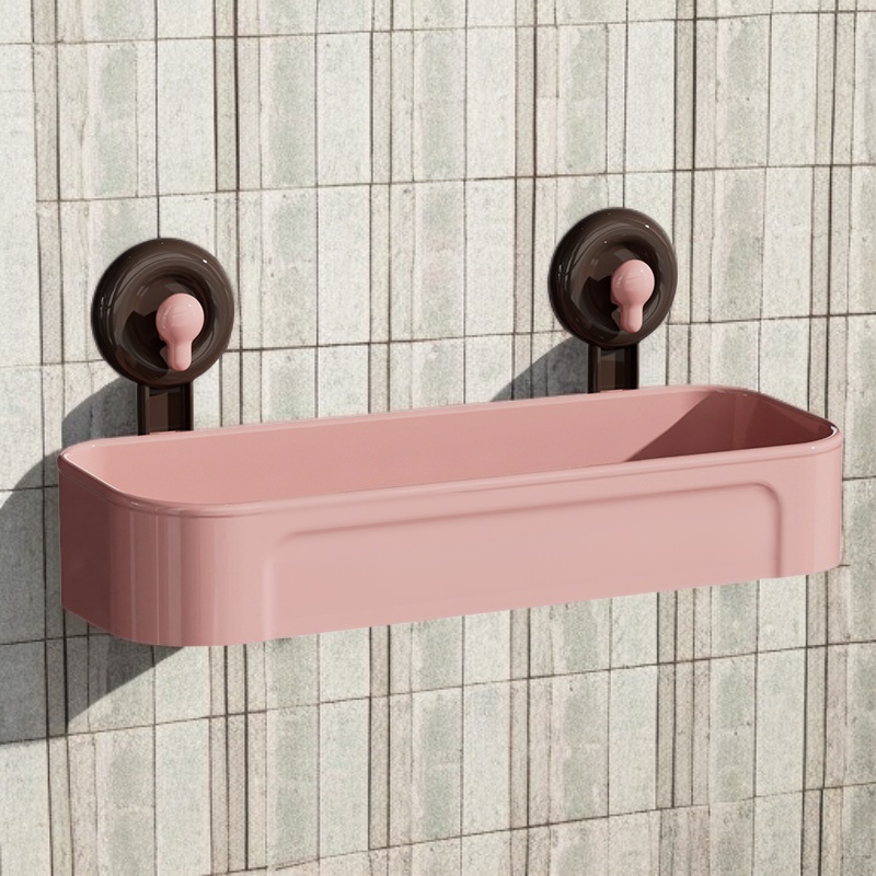 浴室免打孔壁掛吸盤置物架