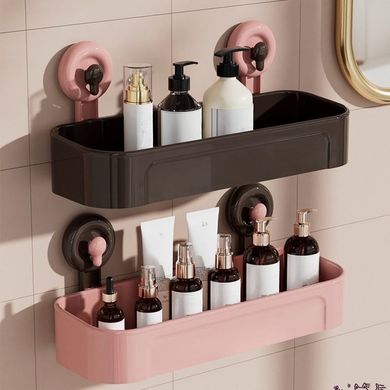  Estante de pared con ventosa, sin necesidad de taladrar