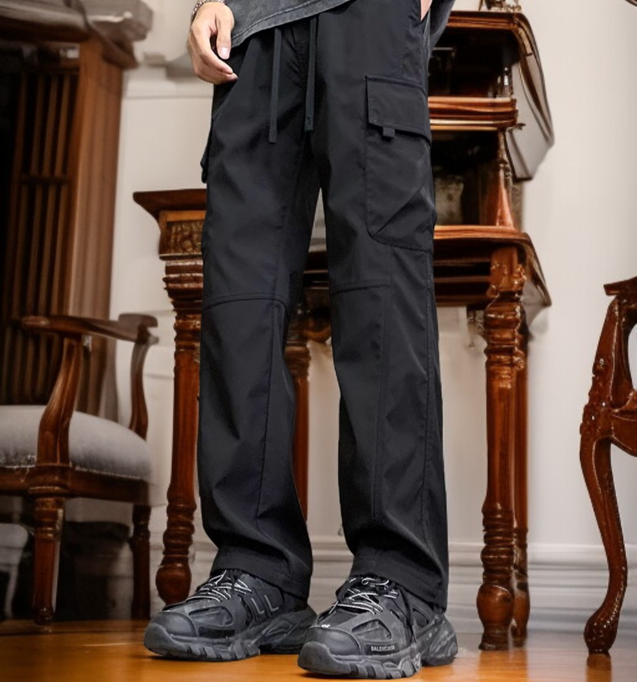 耐久性の高い作業服パンツ