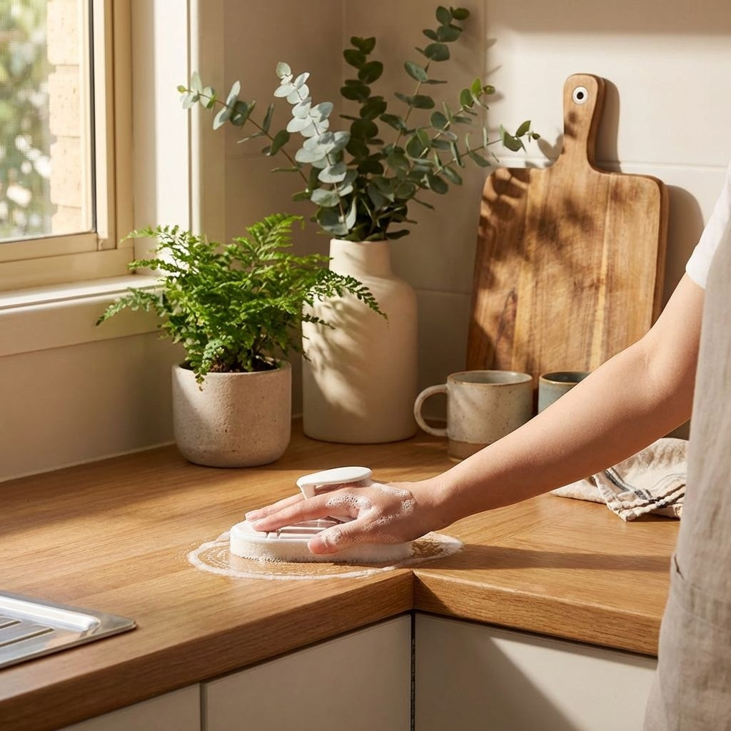 แปรงทำความสะอาดแบบยืดหยุ่น