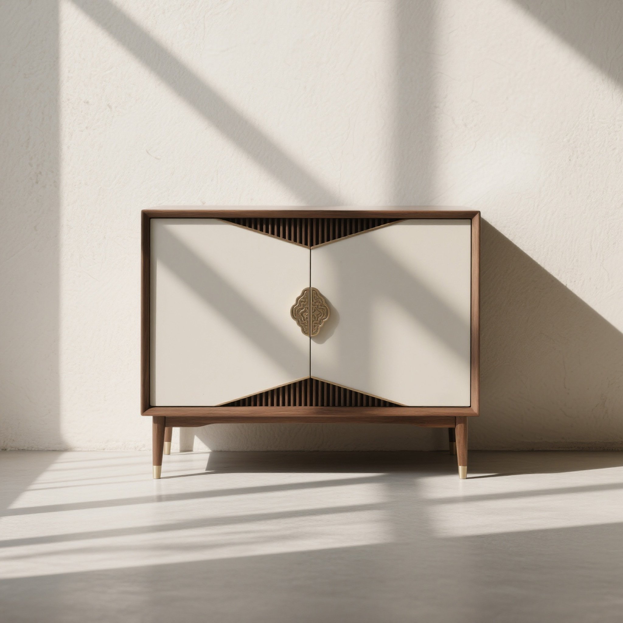 내추럴 원목 캐비닛