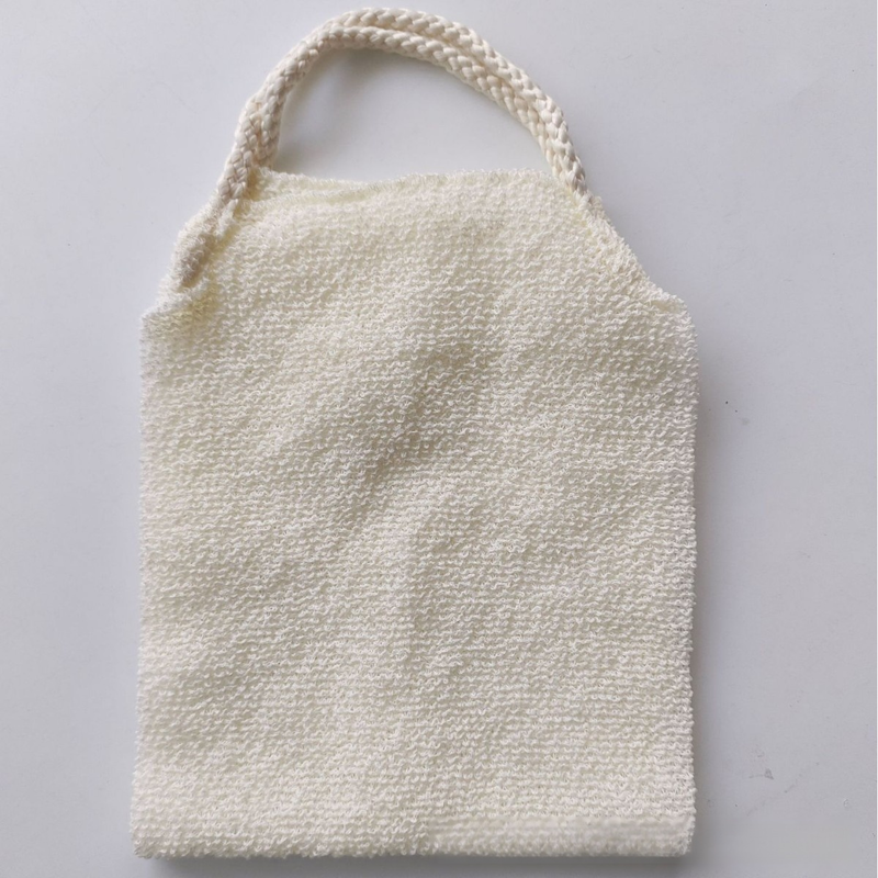 Serviette exfoliante épaissie pour nettoyer le dos