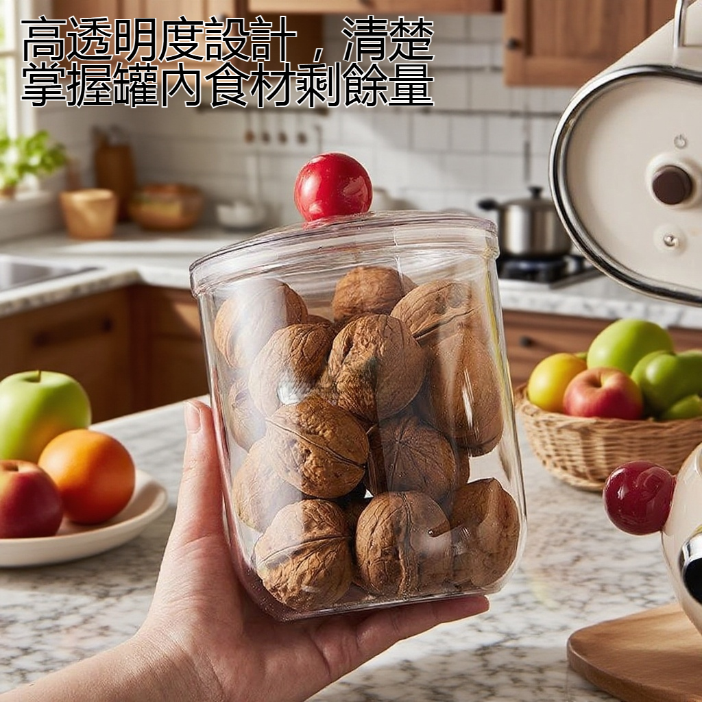 透明密封食品收納罐