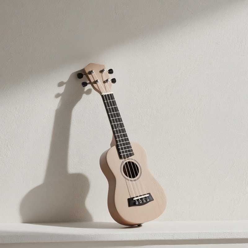 Ukulele cu design modern și atractiv - vedere frontală