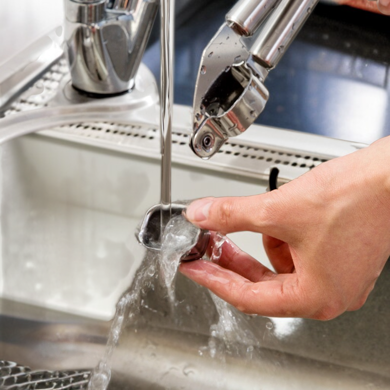 Multifunktionale Edelstahl-Knoblauchpresse