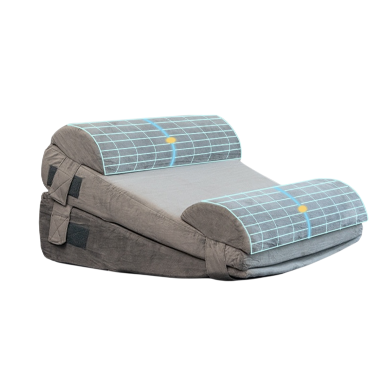 Multi functional reclining and reliable waist protection headboard cushion