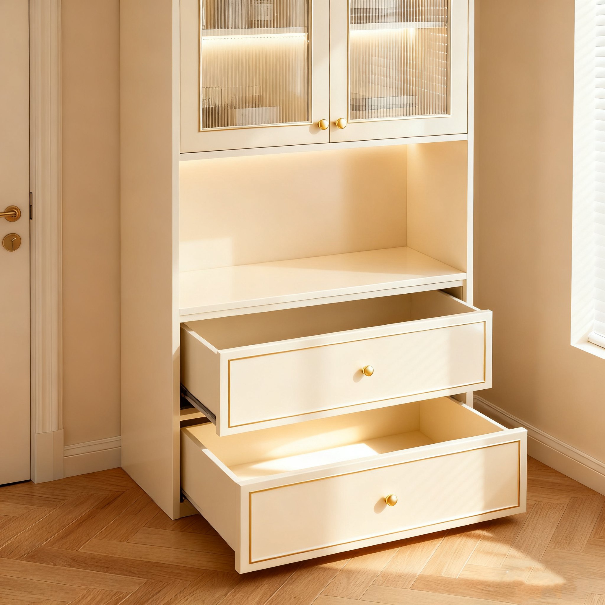  심플한 침실 수납장