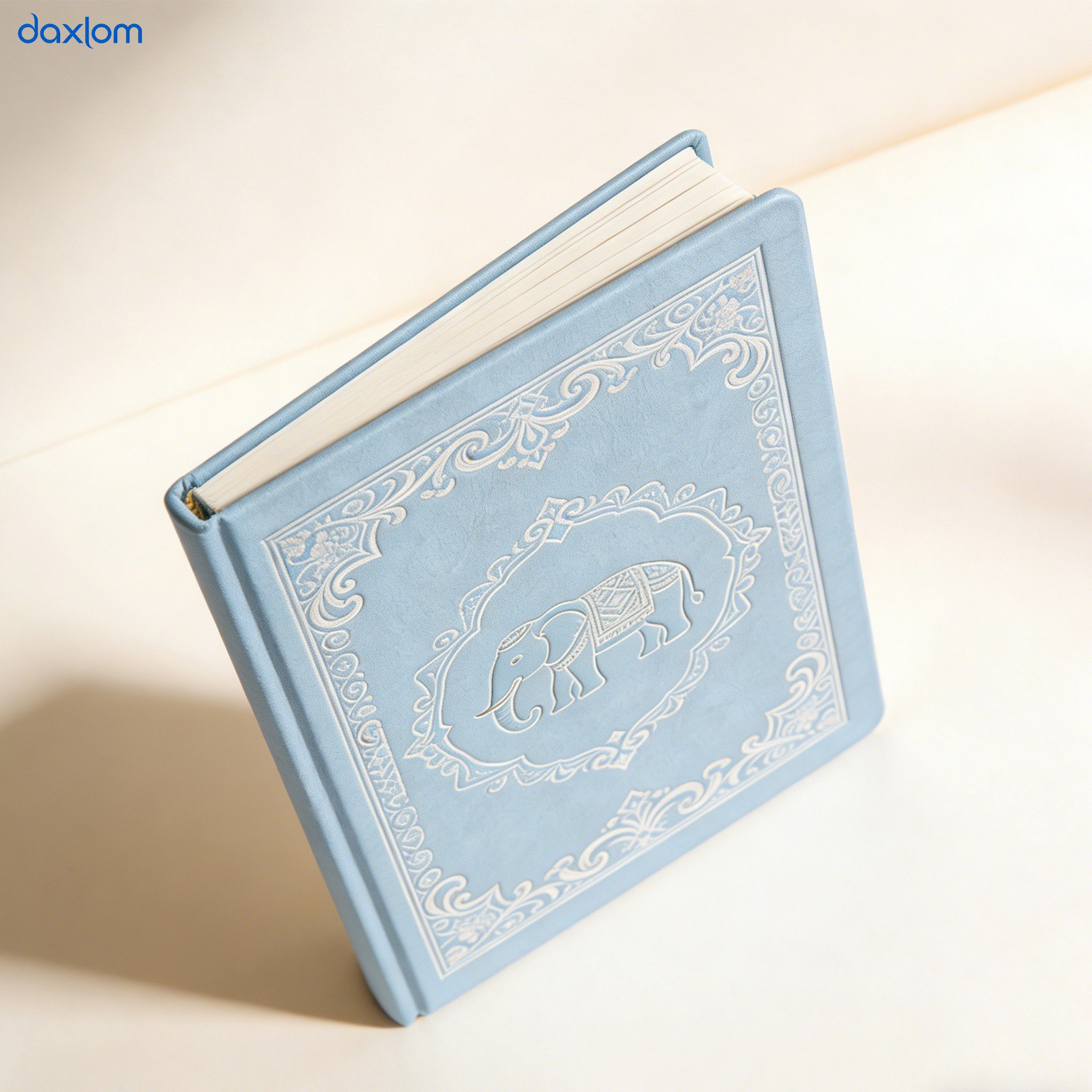 สมุดโน้ตปกแข็งแบบเรียบง่าย (แพ็ค 10 เล่ม)