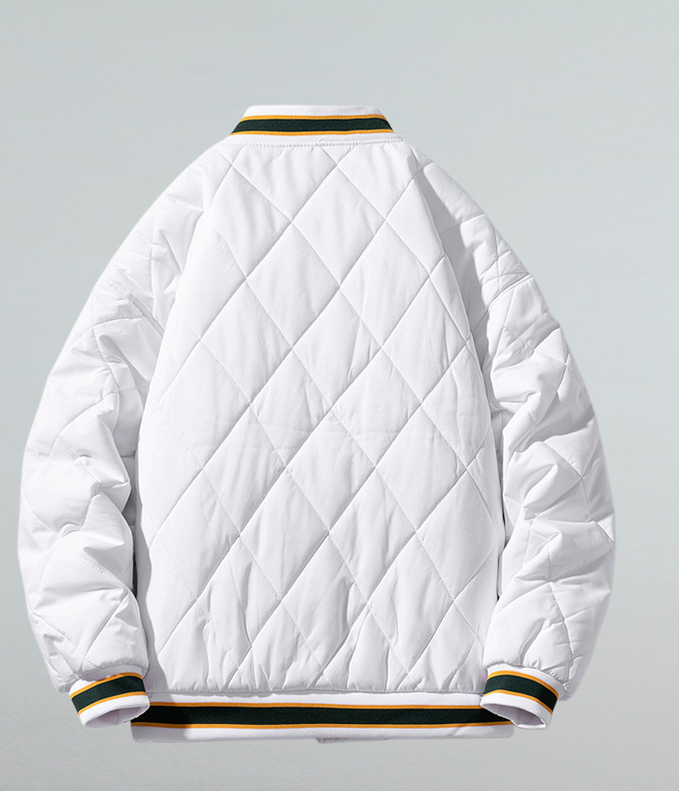 おしゃれなショート丈ジャケット背面画像