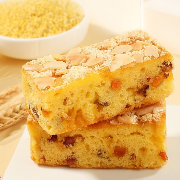 Apple Yam Millet Cake