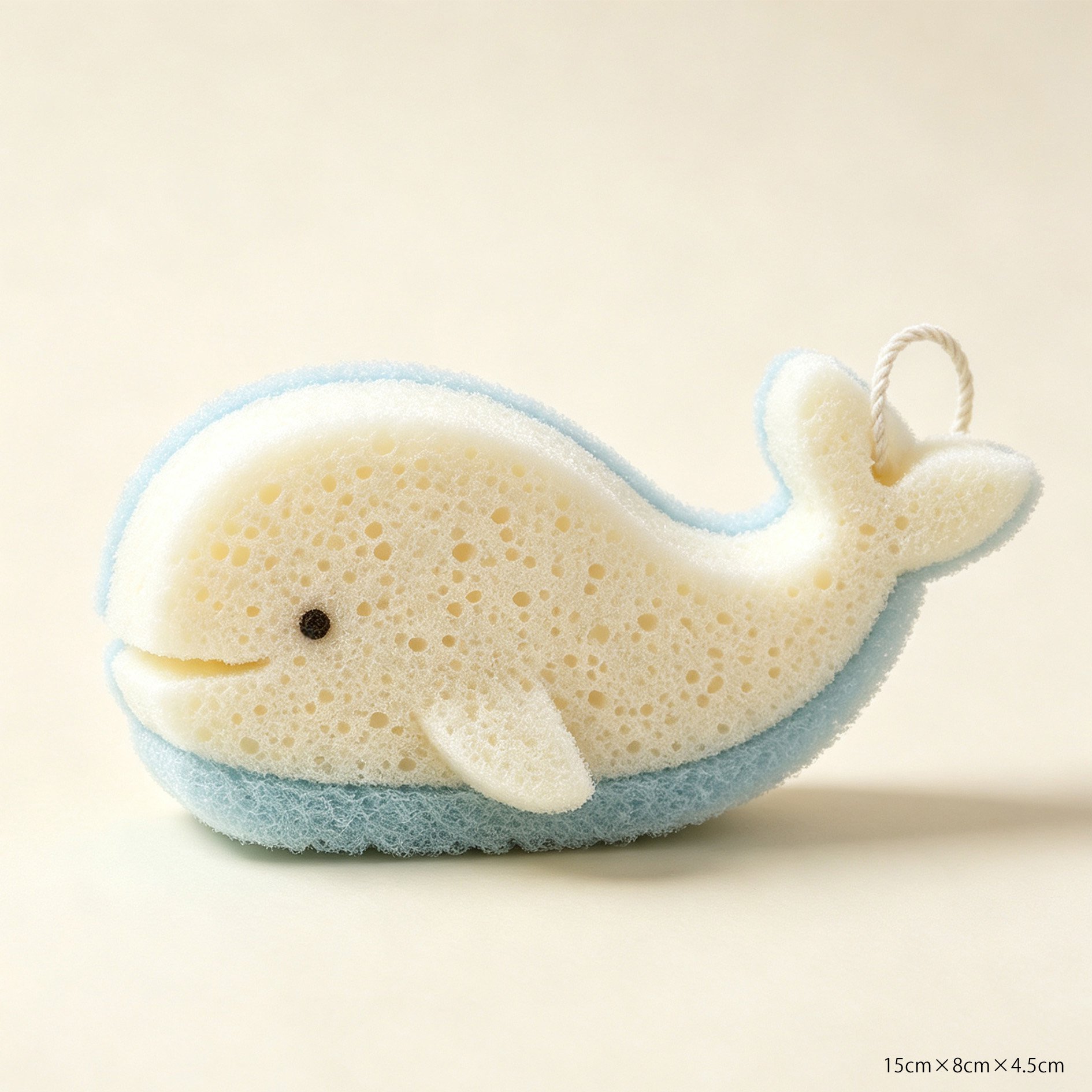 お子様にも人気のクジラ島入浴用スポンジ