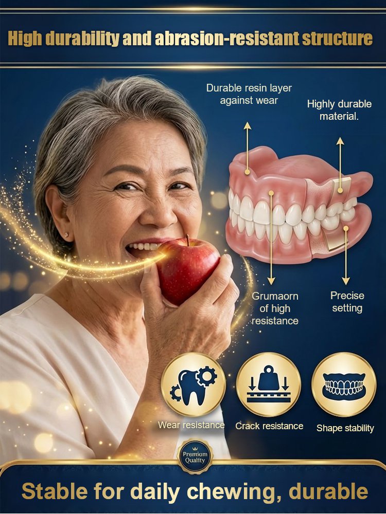Strong Suction Full Denture for Confident Smile