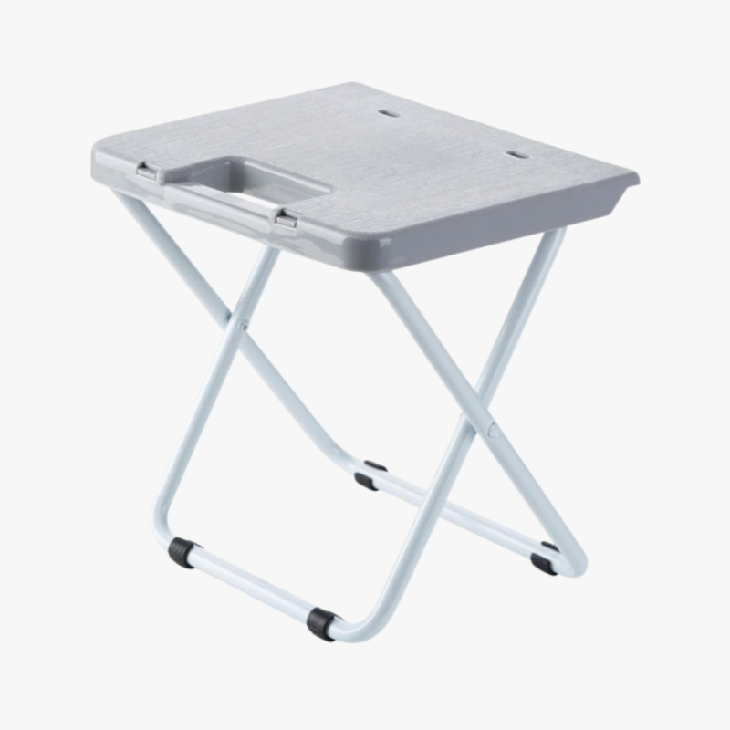 Outdoor Grill Picknick Klapphocker mit Eisenfüßen und Kunststoff, tragbar