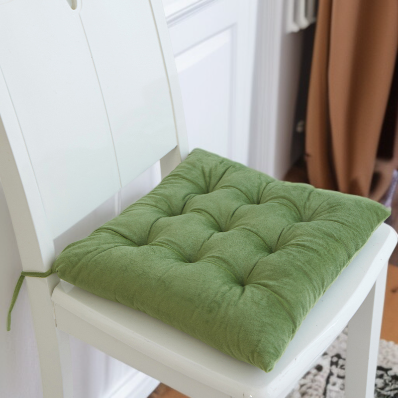 純色加厚絎縫沙發墊