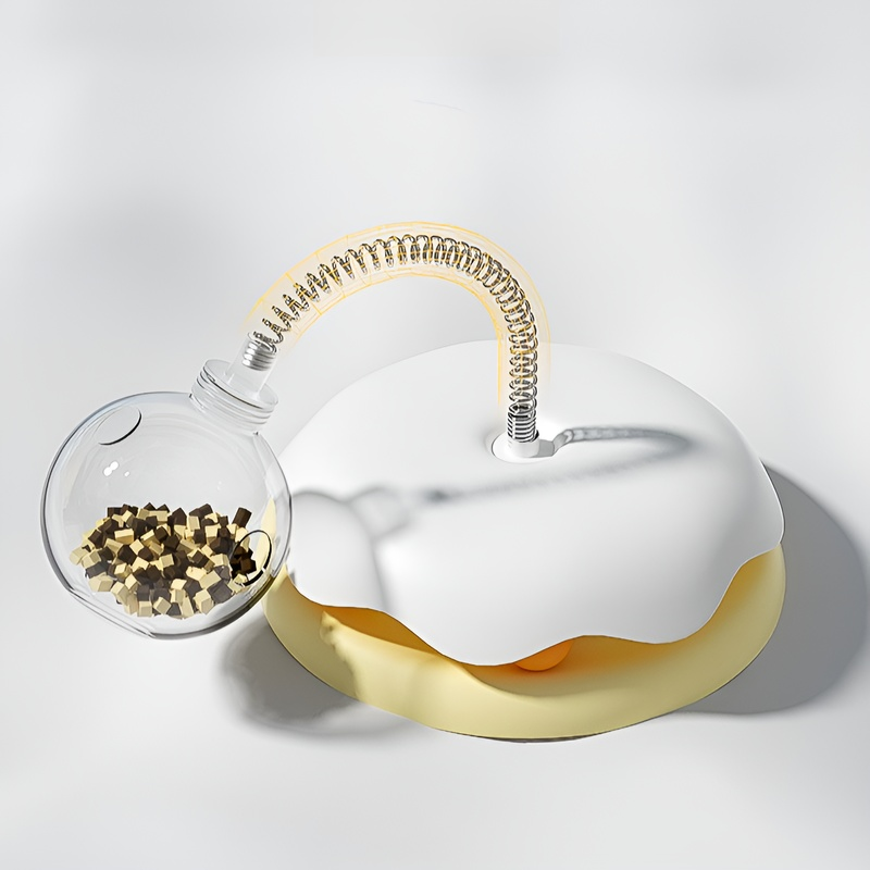 고양이 오뚜기 낚싯대 장난감 지능 회전판 간식볼 혼자 노는 용품