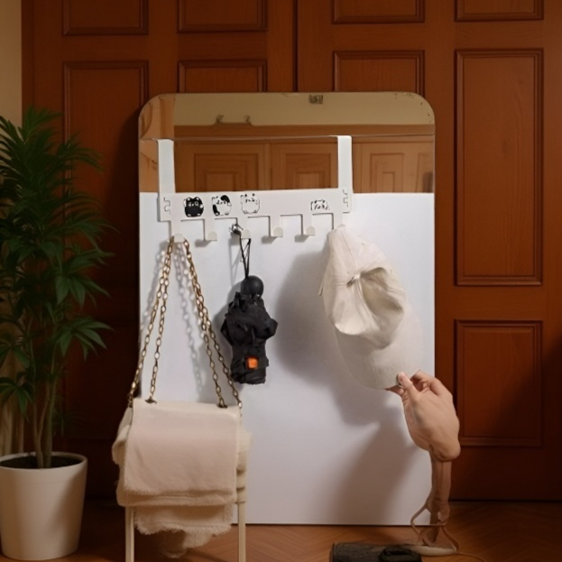 ドリル不要の寝室のドアリング