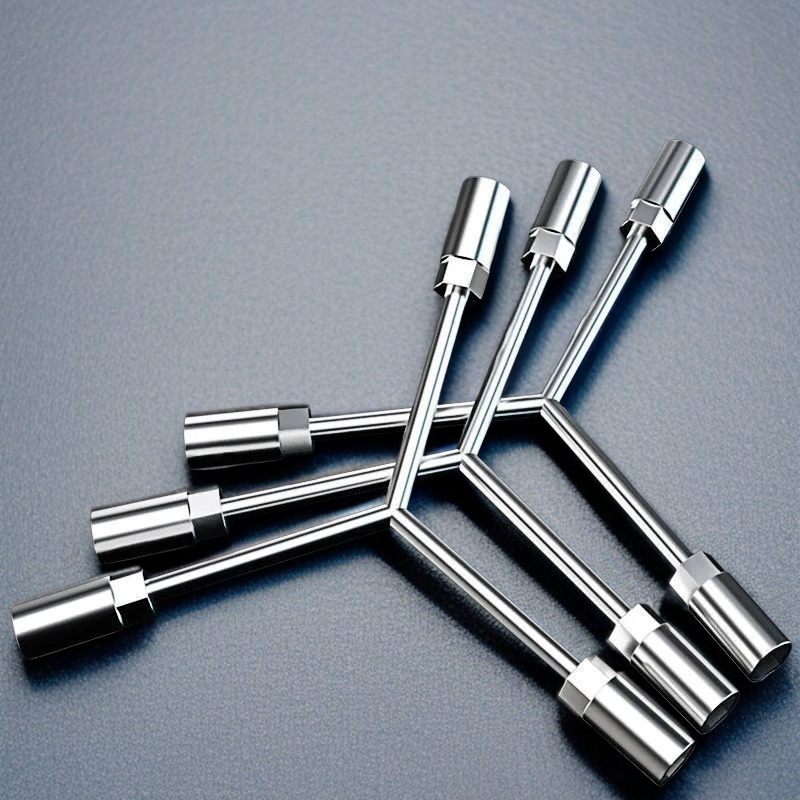 크롬바나듐스티어링공구다수동렌치 롱 육각 소켓 렌치