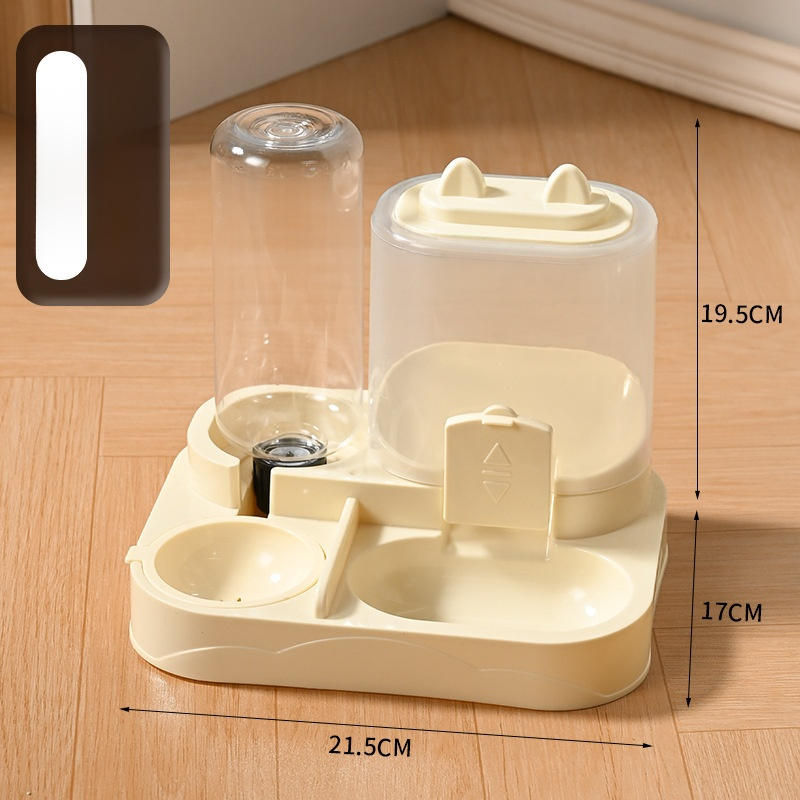 반려동물 급수기 고양이 사료 그릇 다기능 접이식 야외용