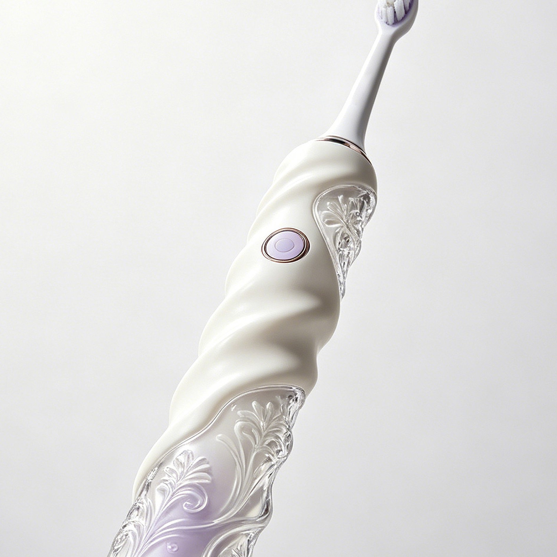 Electric toothbrush showing multiple brushing modes