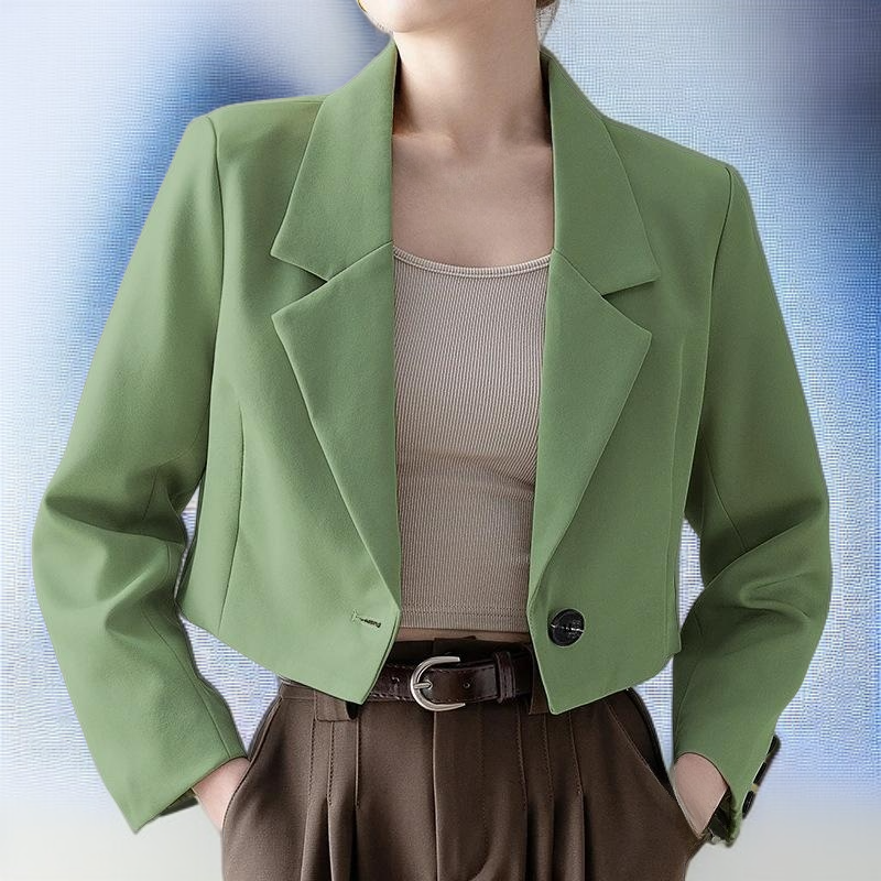 오프 화이트 숏 블레이저