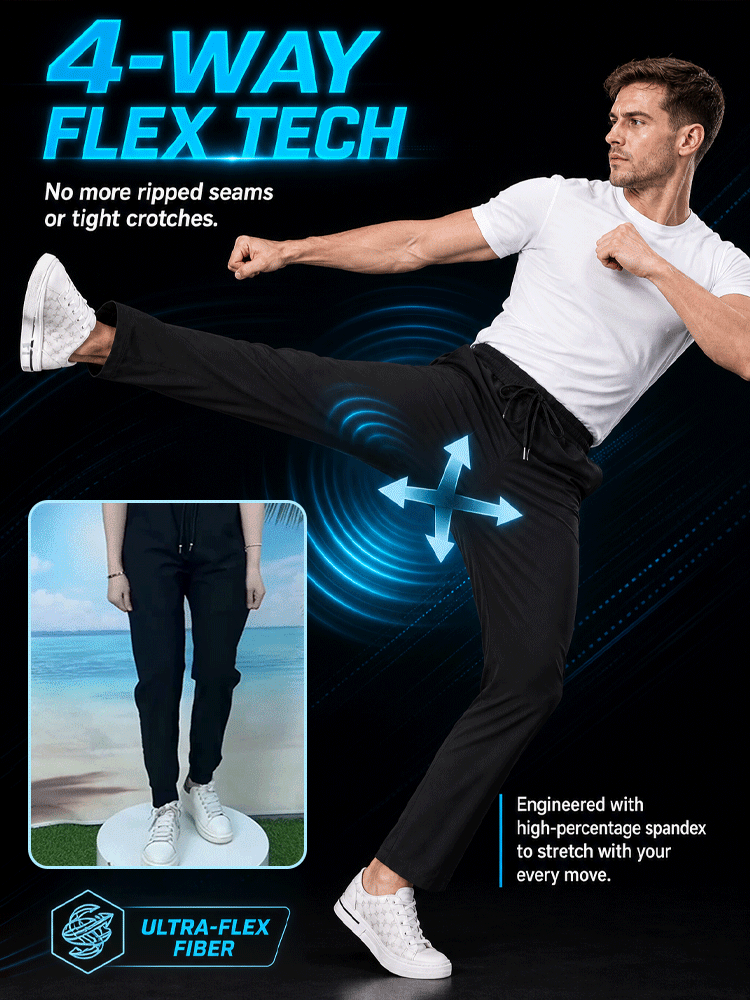 Ice silk quick-drying casual pants