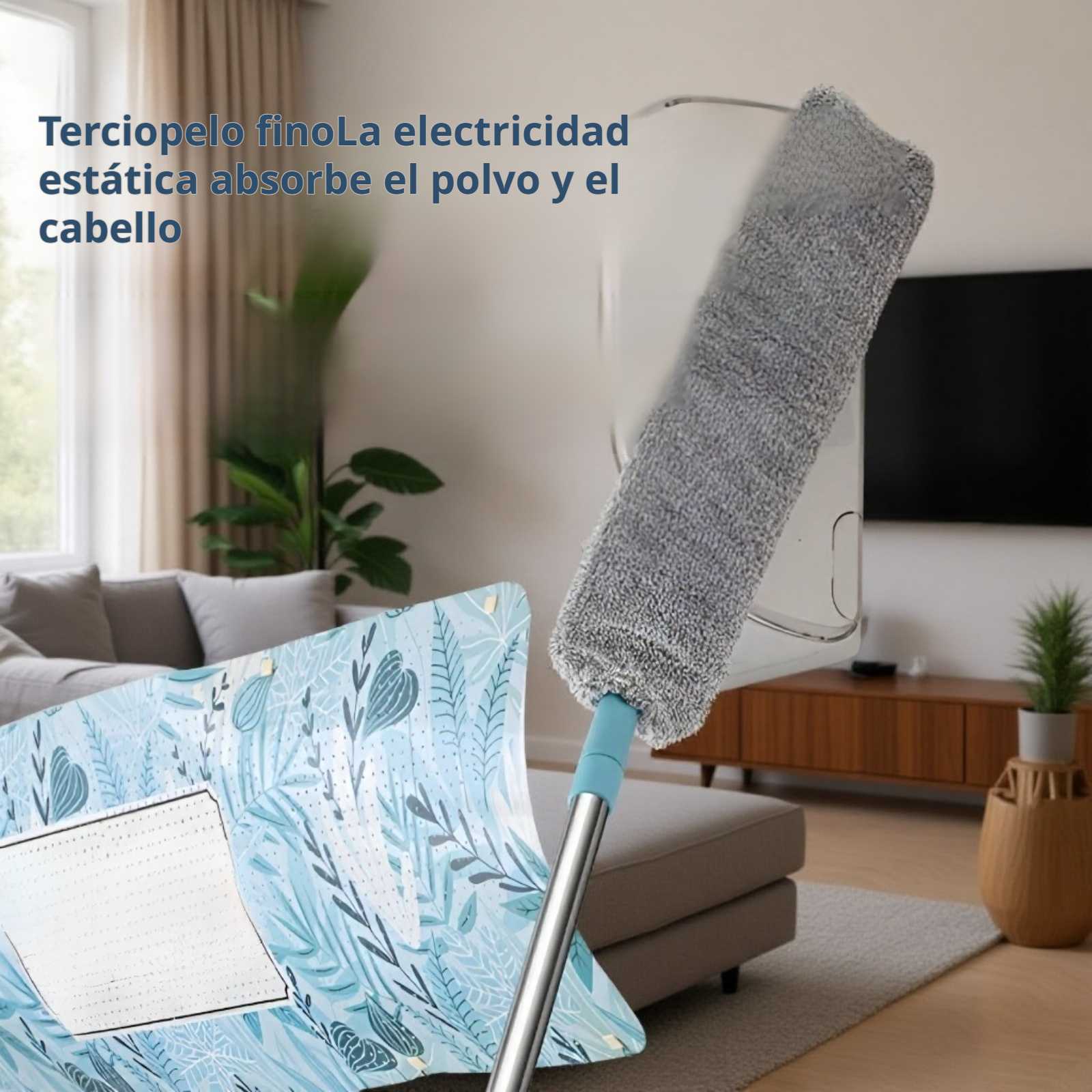 Diseño ergonómico de cepillo para limpieza profunda