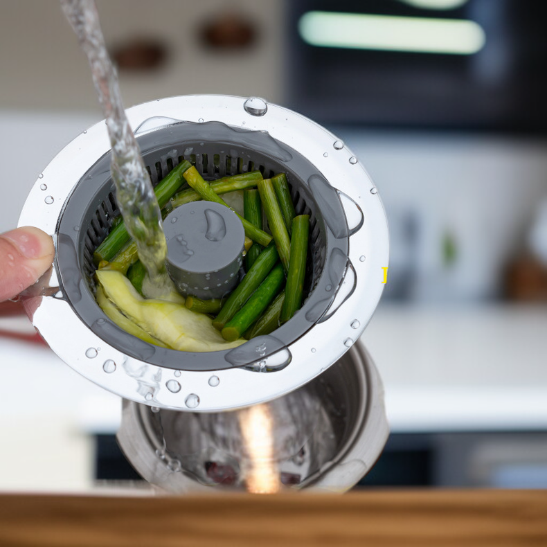 食器洗い機用防臭シール付きステンレスフィルターカバー