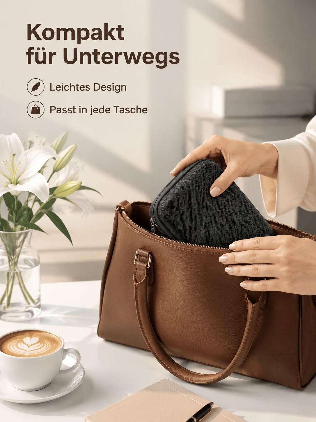 Multifunktionale Insulinfläschchen-Tasche für 3ml und 10ml Kombination