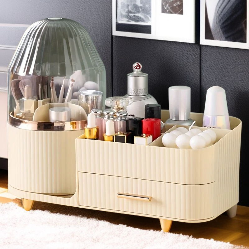화장품 스킨케어 수납 선반 향수 로션 정리함 침실 욕실용