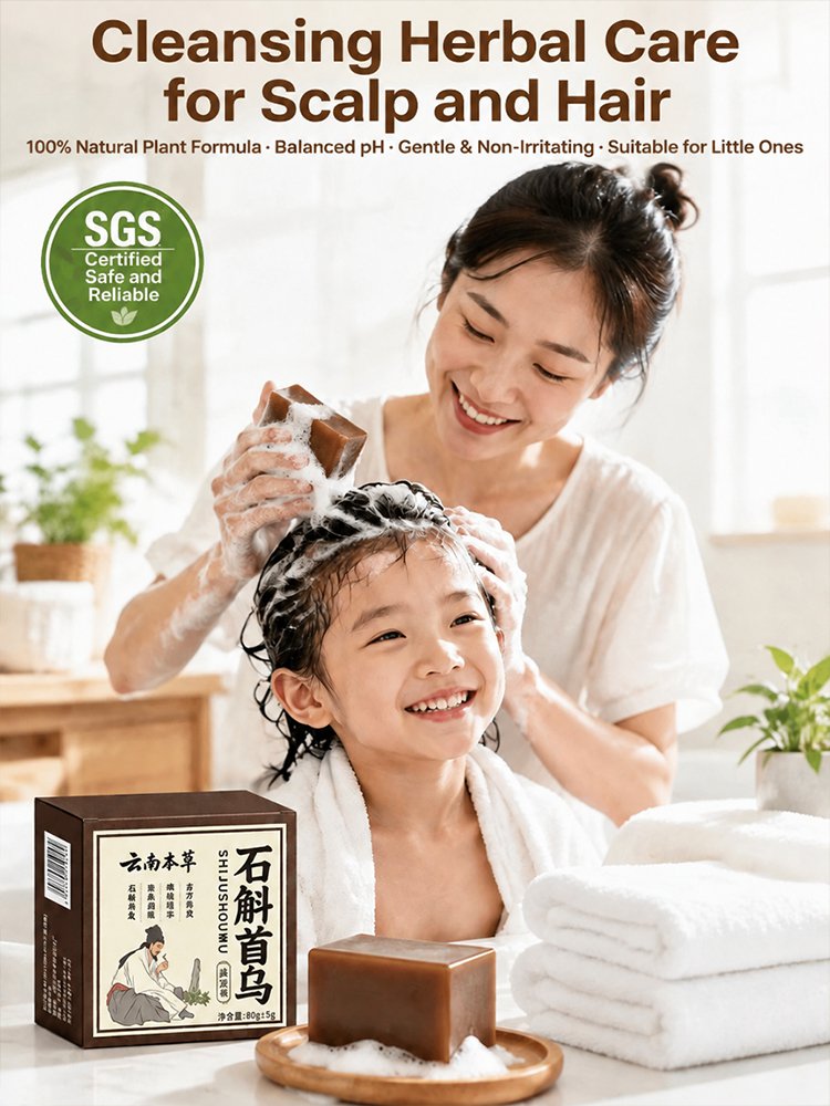 Dendrobium & Polygonum Nourishing Shampoo Bar