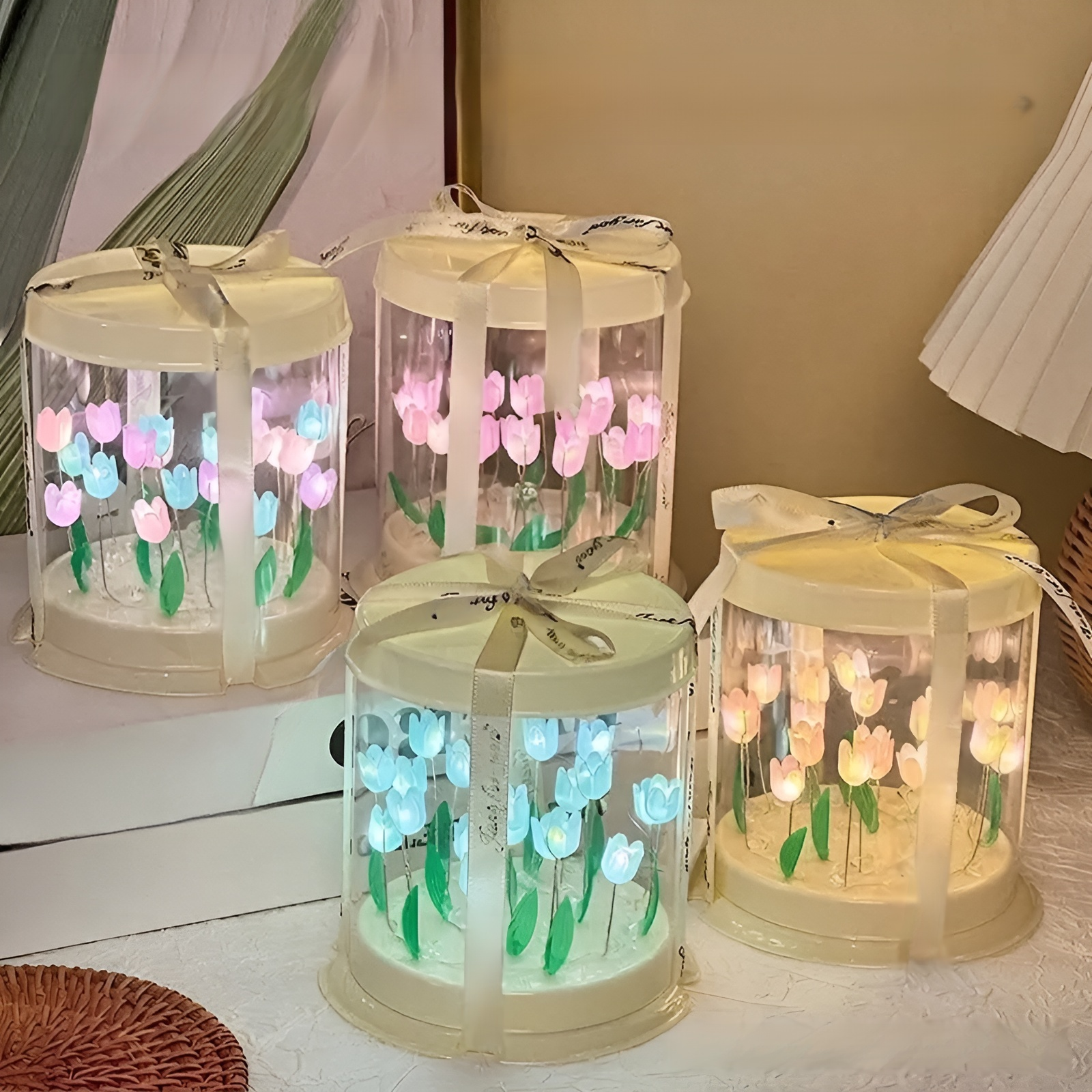 Tulip Motif Night Light