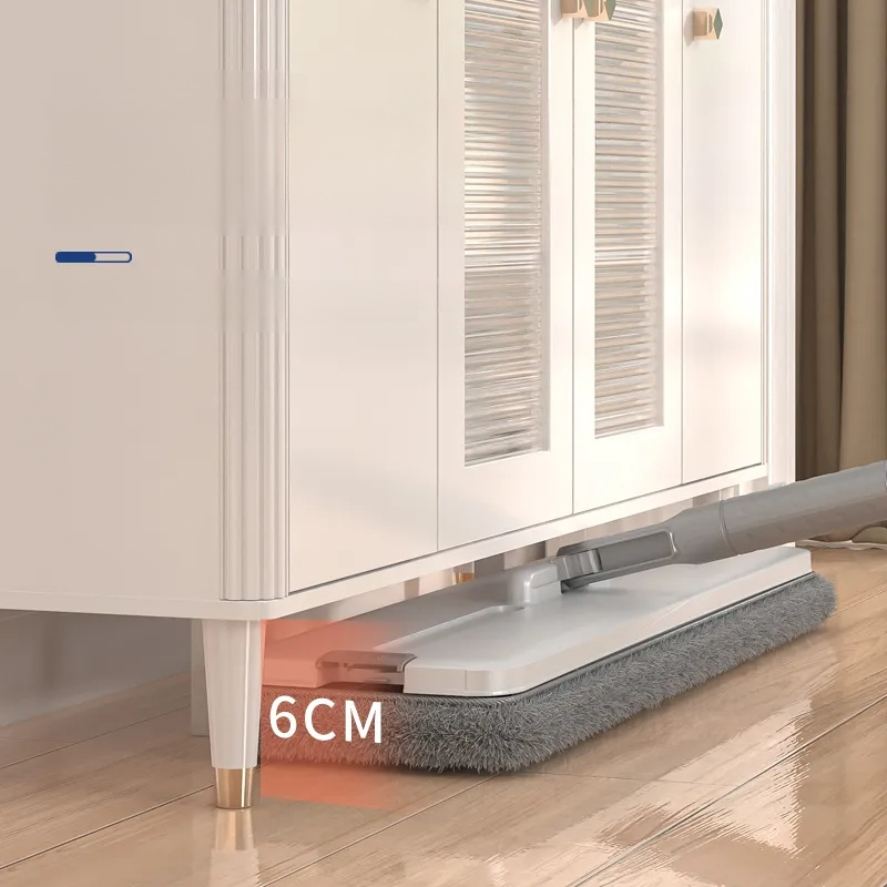 Extra Thick Handle Flat Mop for Wet and Dry Use