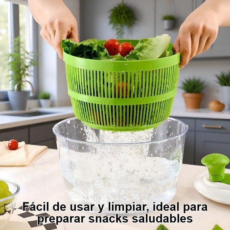 Deshidratador de verduras en uso secando vegetales