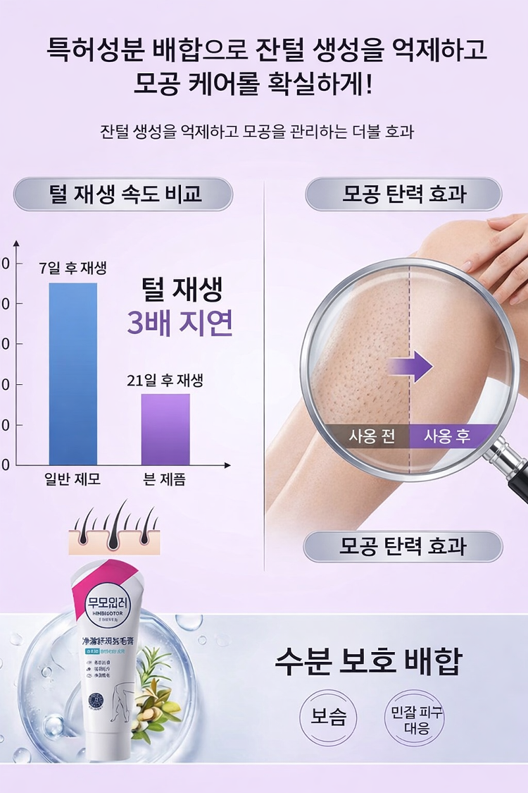 DDBSHIY 무통 제모 크림