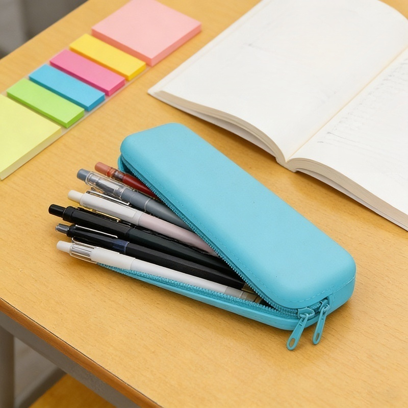 Multi-functional Silicone Pencil Bag for Students