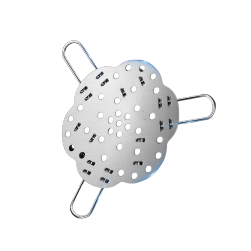 Klappbarer Teleskop-Dampfgarer-Aufsatz