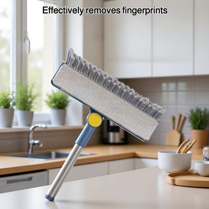 Use a screen brush for both dry and wet conditions.