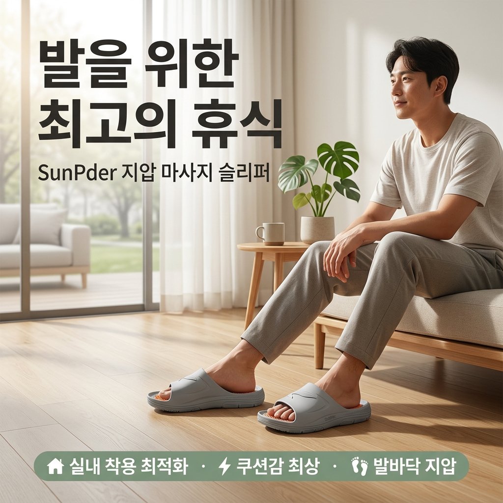 여름용 마사지 입자가 있는 미끄럼 방지 통기성 남성 슬리퍼