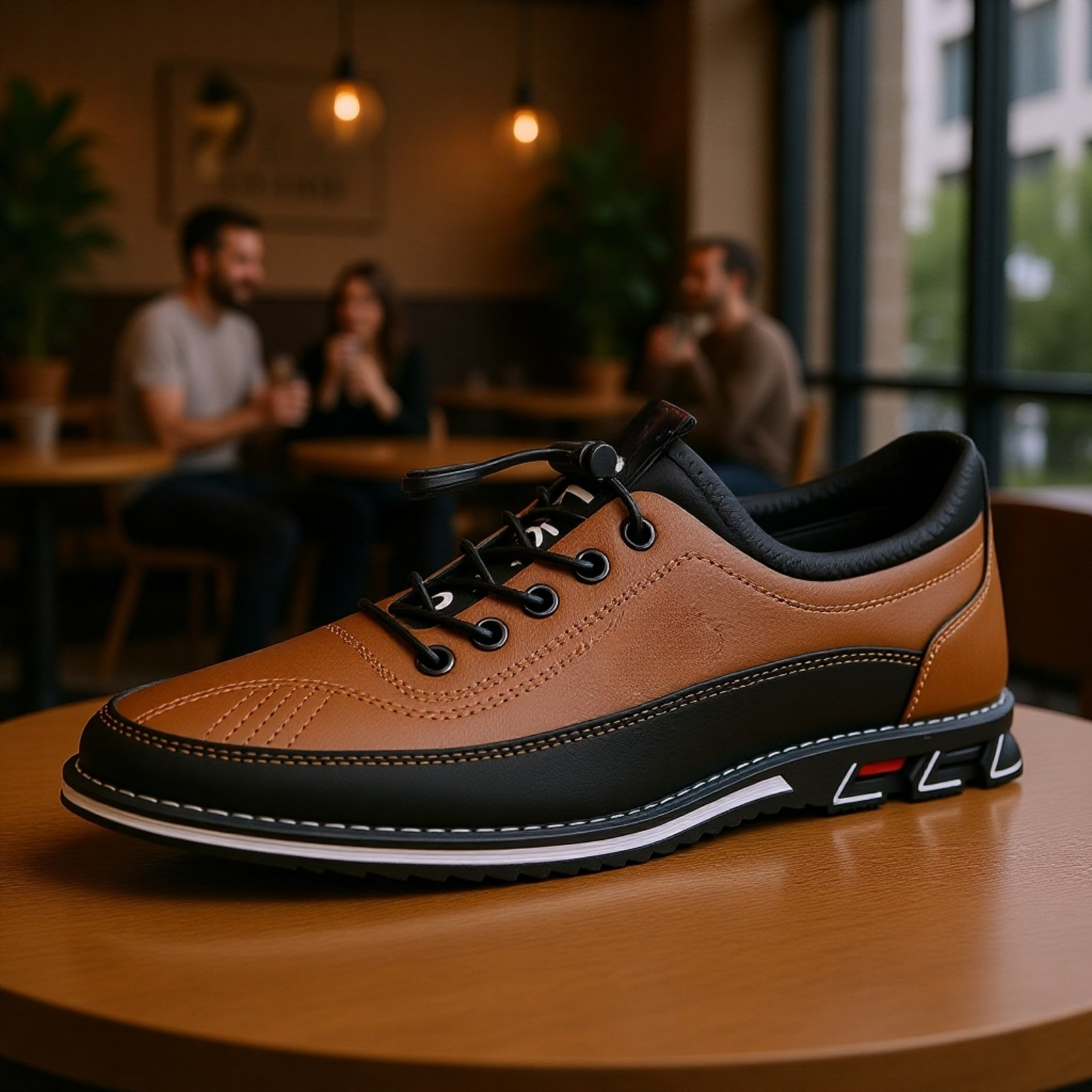 화이트 패션 남성용 신발