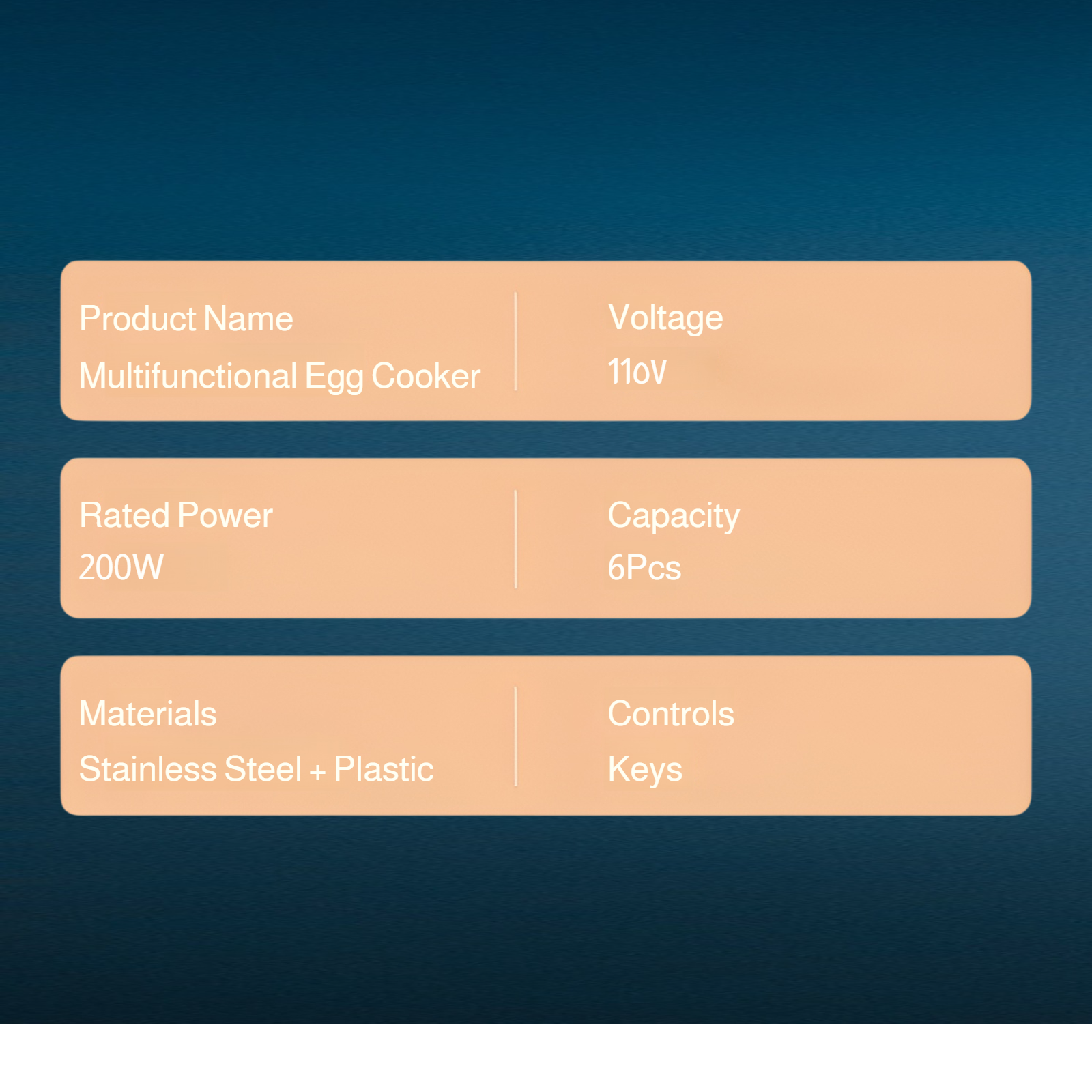 Safe egg cooker with automatic shut-off feature