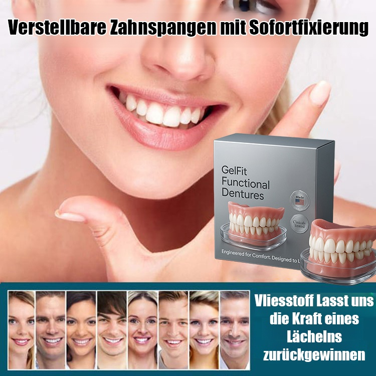 Zahnkosmetik-Prothesen-Verzierungssatz