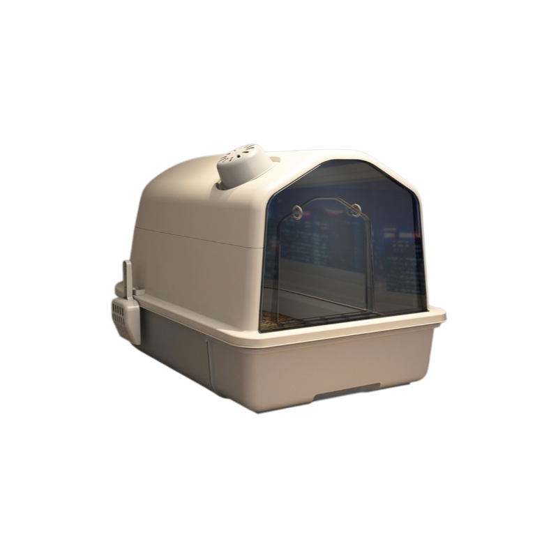 Bac à litière extra large pour chat