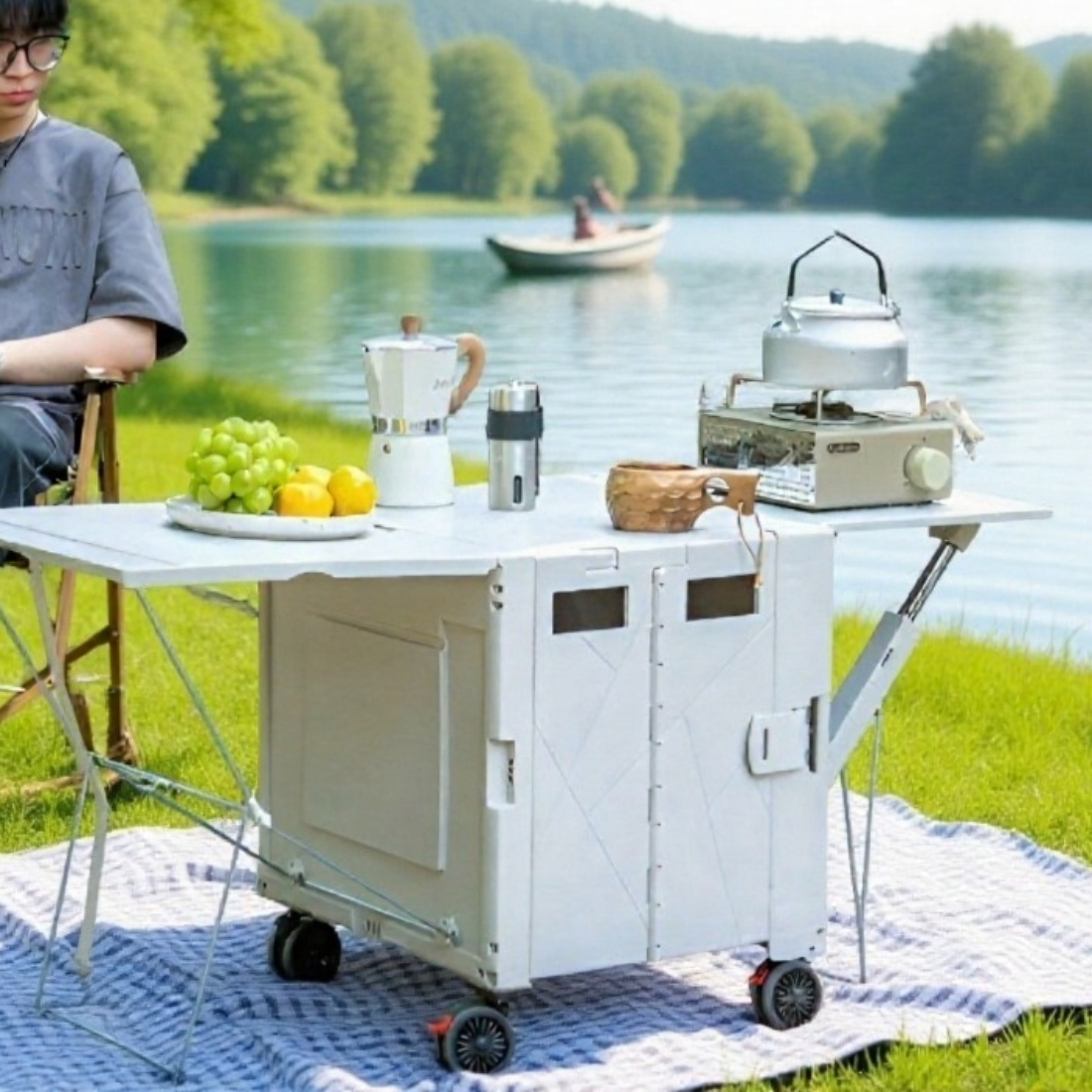 캠핑 및 야외 활동에 적합한 테이블