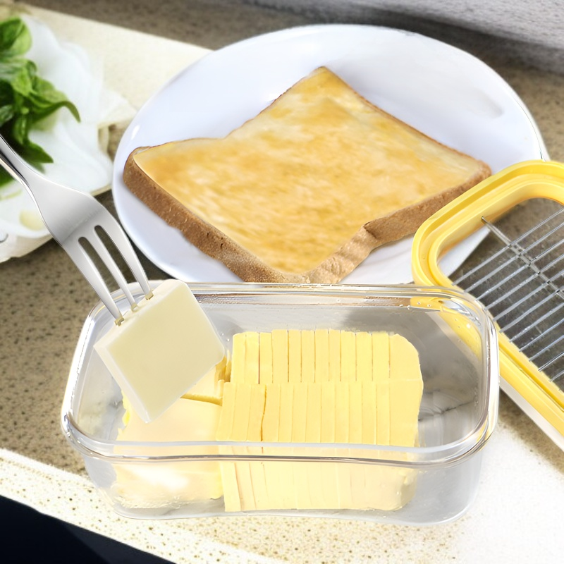 Kitchen Sealed Fresh-Keeping Box with Cutting Lid Multifunctional Storage Container