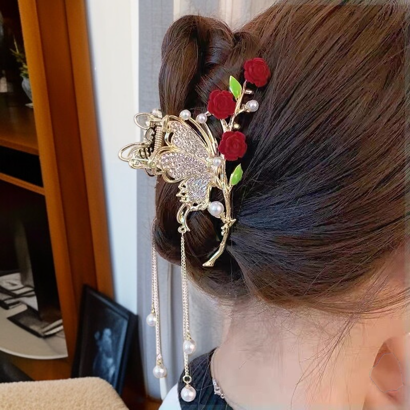 バタフライタッセルシャーククリップ