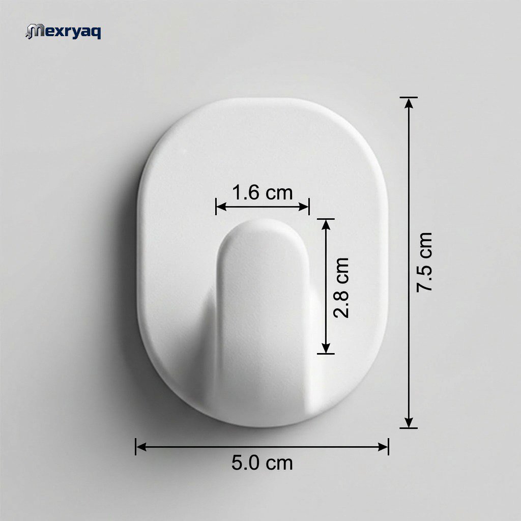 Damage-free removable wall hooks for home use