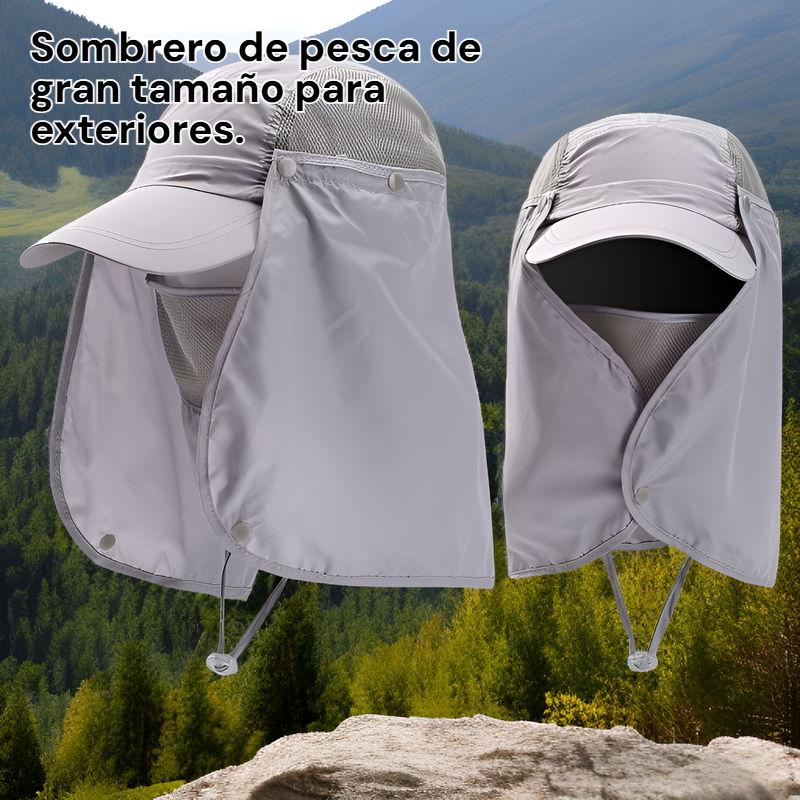  Sombrero de pesca de gran tamaño para exteriores 