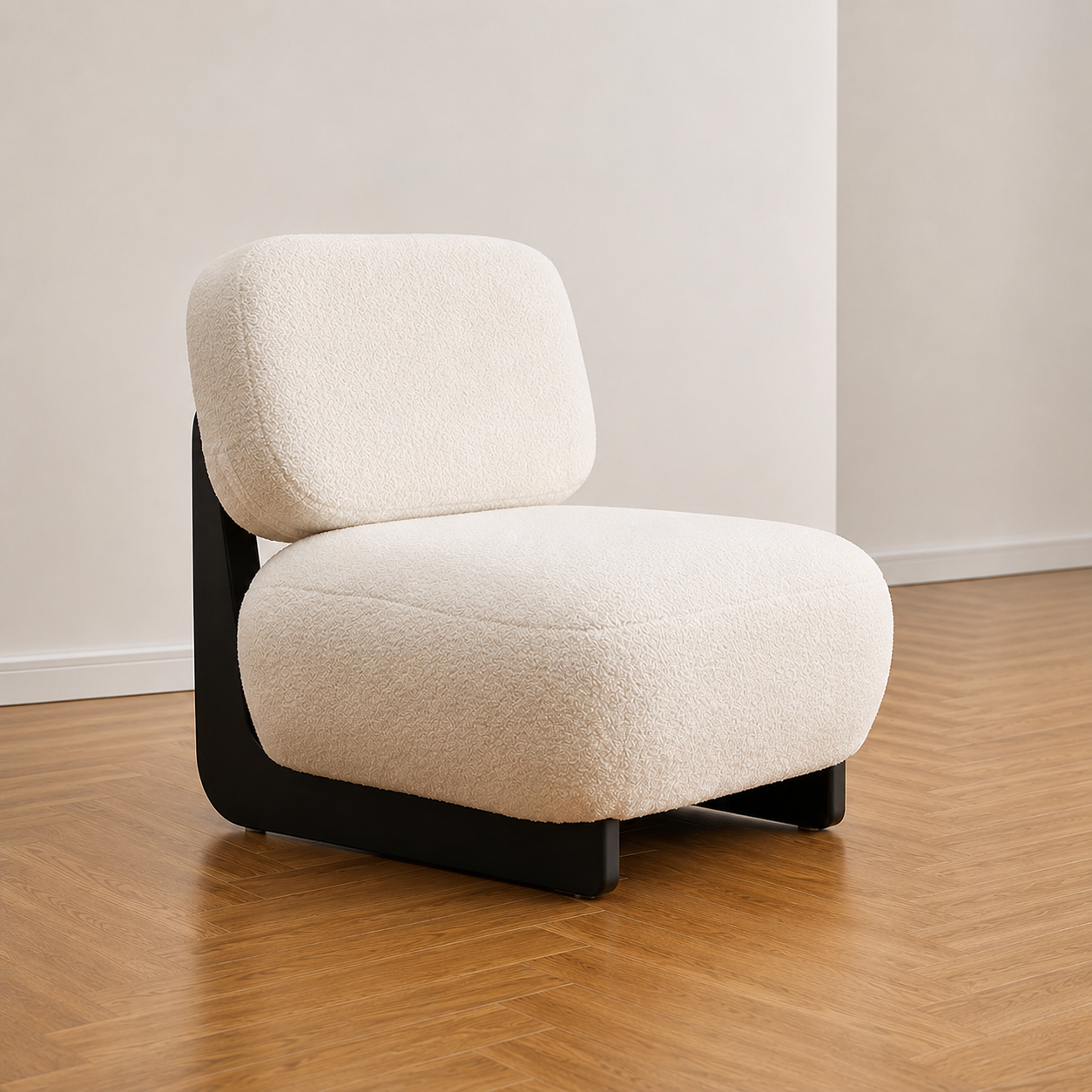 Massivholzgestell des modernen Sofa-Sessels