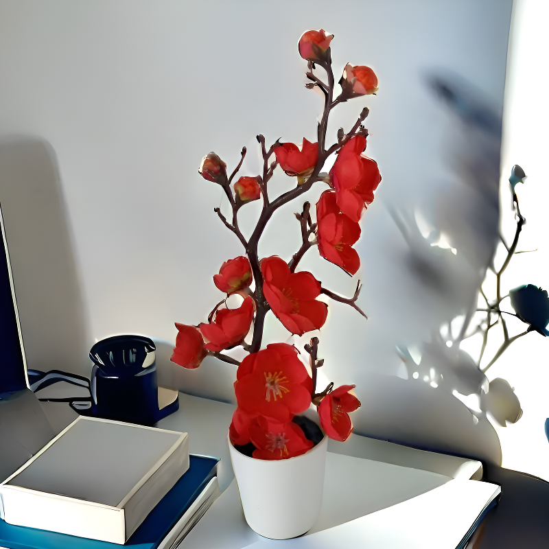 Landscape Decoration with Dried Flowers