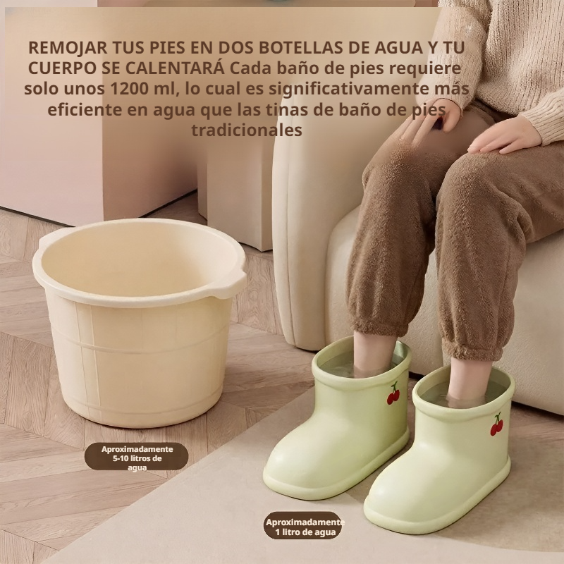 Zapatos de baño de pies con control de temperatura